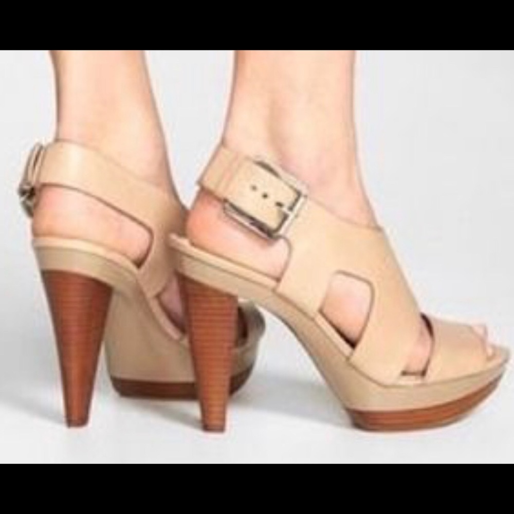 Michael Kors Nude Karla Heels